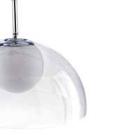 Lampadario in plastica trasparente cm. Ø.37 x H.24