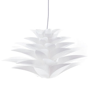 Lampadario in polipropilene bianco cm Ø.50 x H.29