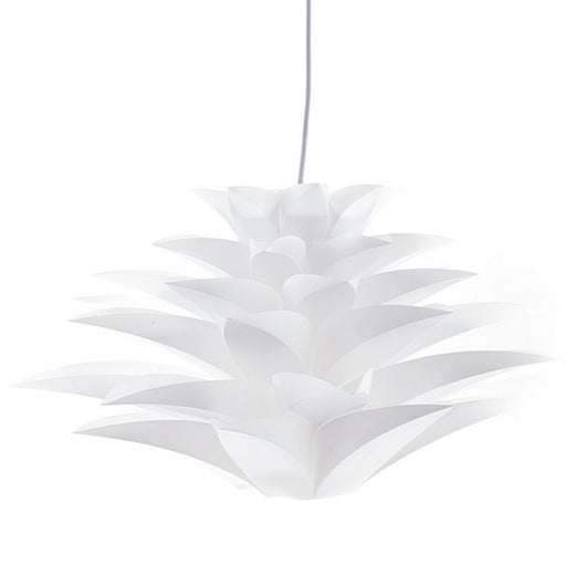 Lampadario in polipropilene bianco cm Ø.50 x H.29