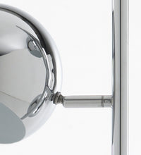 Lampada da terra in metallo cromato cm. H.155 x L.44