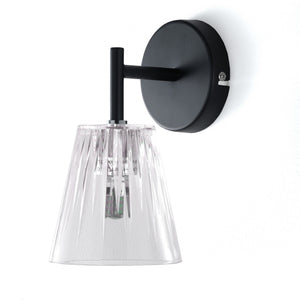 Applique in acrilico trasparente cm. L.11 x P.14 x H.20