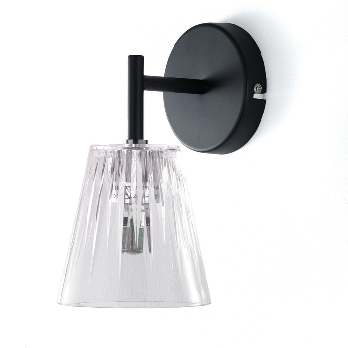 Applique in acrilico trasparente cm. L.11 x P.14 x H.20