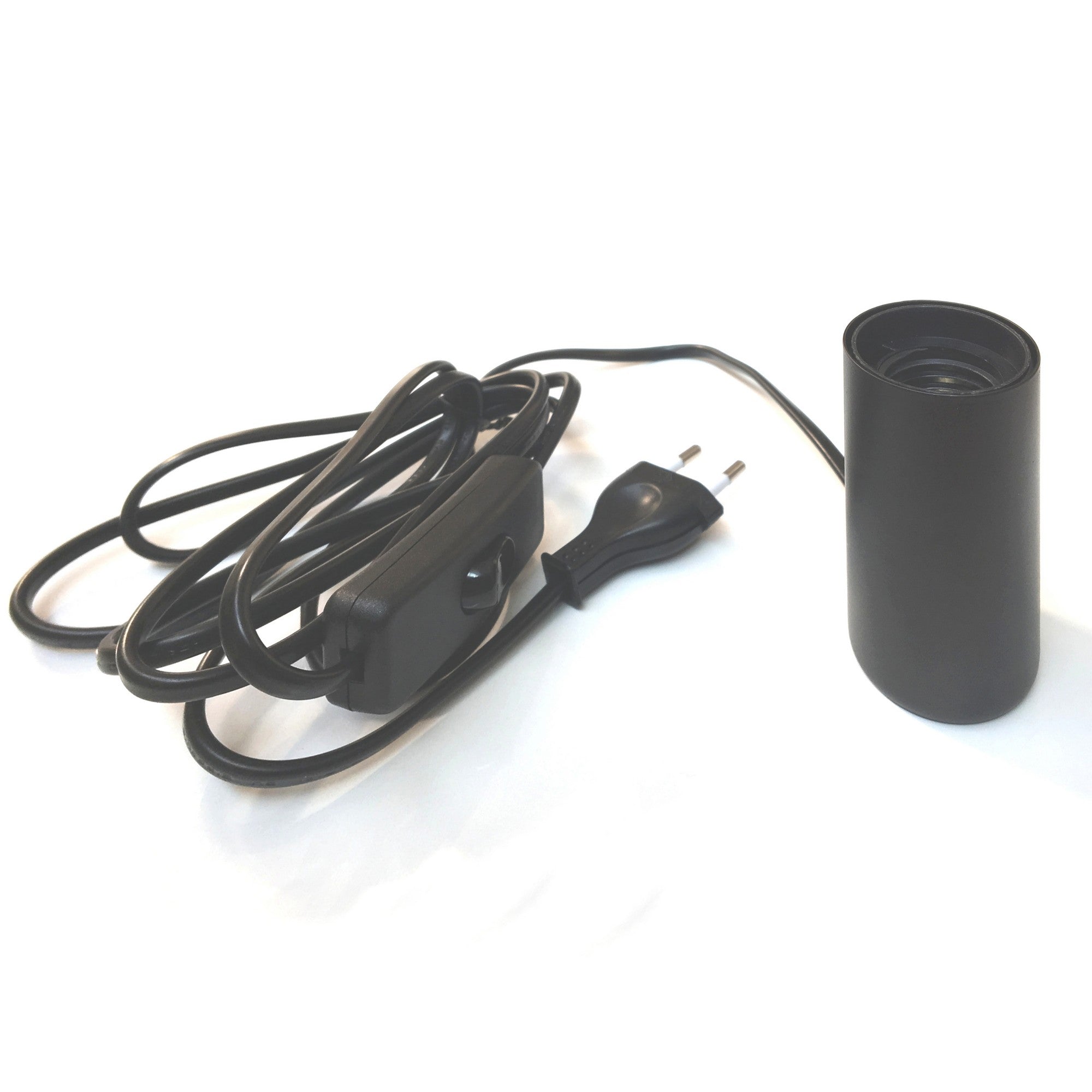 Lampada in metallo nera cm. L.50 x P.16 x H.12