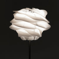 Lampada da terra in polipropilene bianca cm H.170 x Ø.40