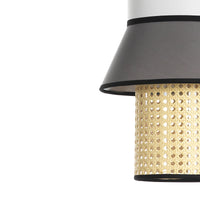 Lampadario in tessuto multicolore cm H.43 x Ø.27