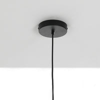 Lampadario in tessuto multicolore cm H.43 x Ø.27