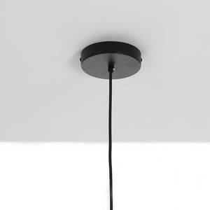 Lampadario in tessuto multicolore cm H.46 x Ø.39