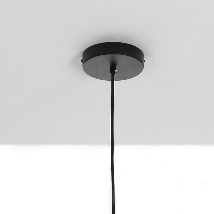 Lampadario in tessuto multicolore cm H.46 x Ø.39