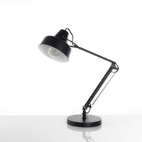 Lampada da tavolo in metallo nero cm. H.65 x L.21,5 x P.45