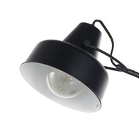 Lampada da tavolo in metallo nero cm. H.65 x L.21,5 x P.45