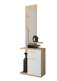 Ingresso effetto legno finitura olmo cm. H.186 x L.60,5 x P.27,8