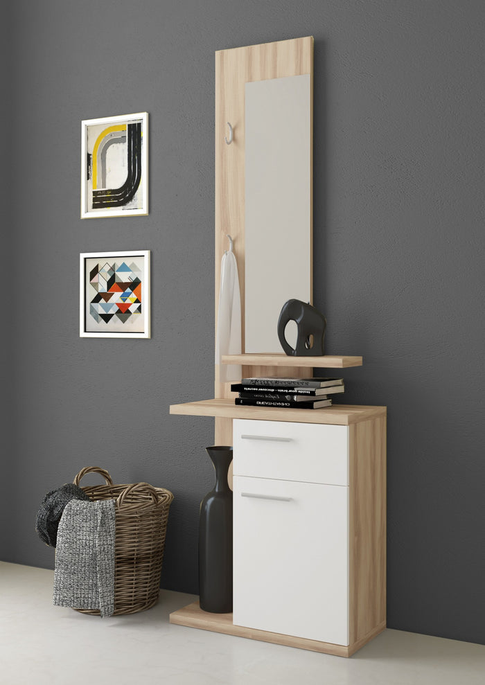 Ingresso effetto legno finitura olmo cm. H.186 x L.60,5 x P.27,8