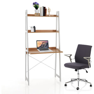 Libreria effetto legno laccata bianca cm. H.170 x L.80 x P.45