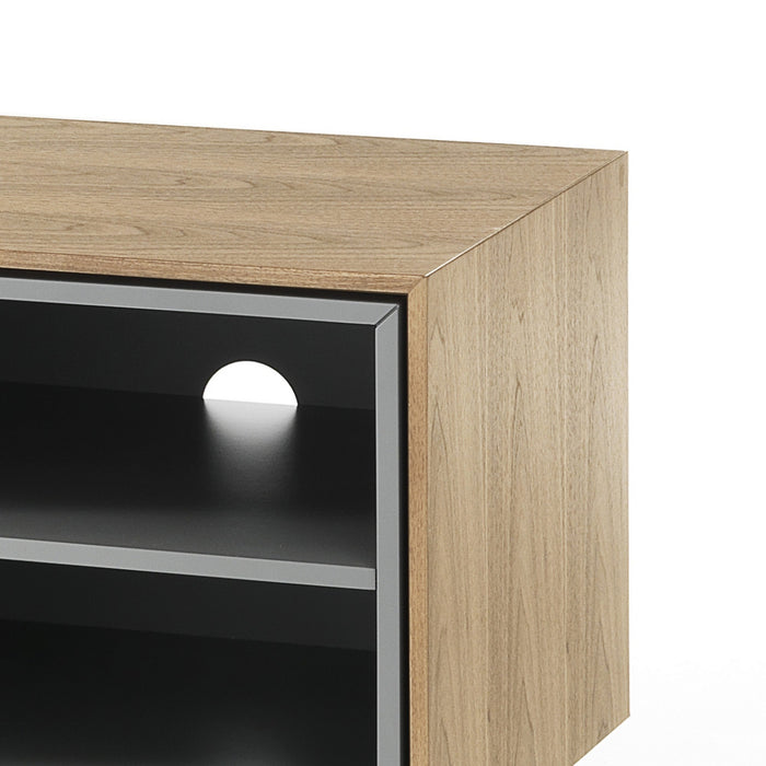 Madia porta TV effetto legno finitura rovere cm. L.170 P.40 H.51