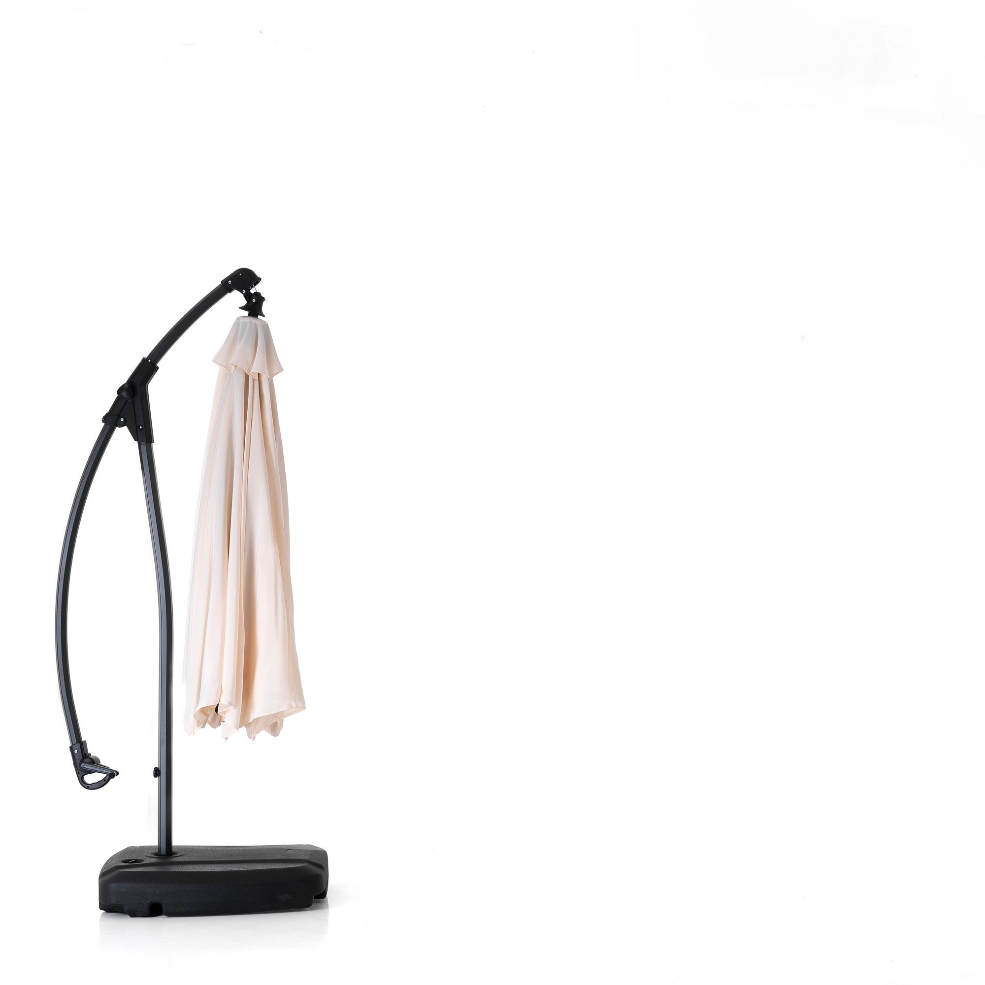 Ombrellone in acciaio antracite cm. H.260 x L.300 x P.300