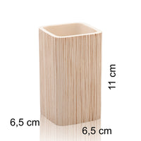 Set bagno OTTA in ceramica bianca con finitura opaca