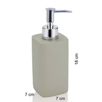 Set bagno LOEN in ceramica bianca e legno naturale