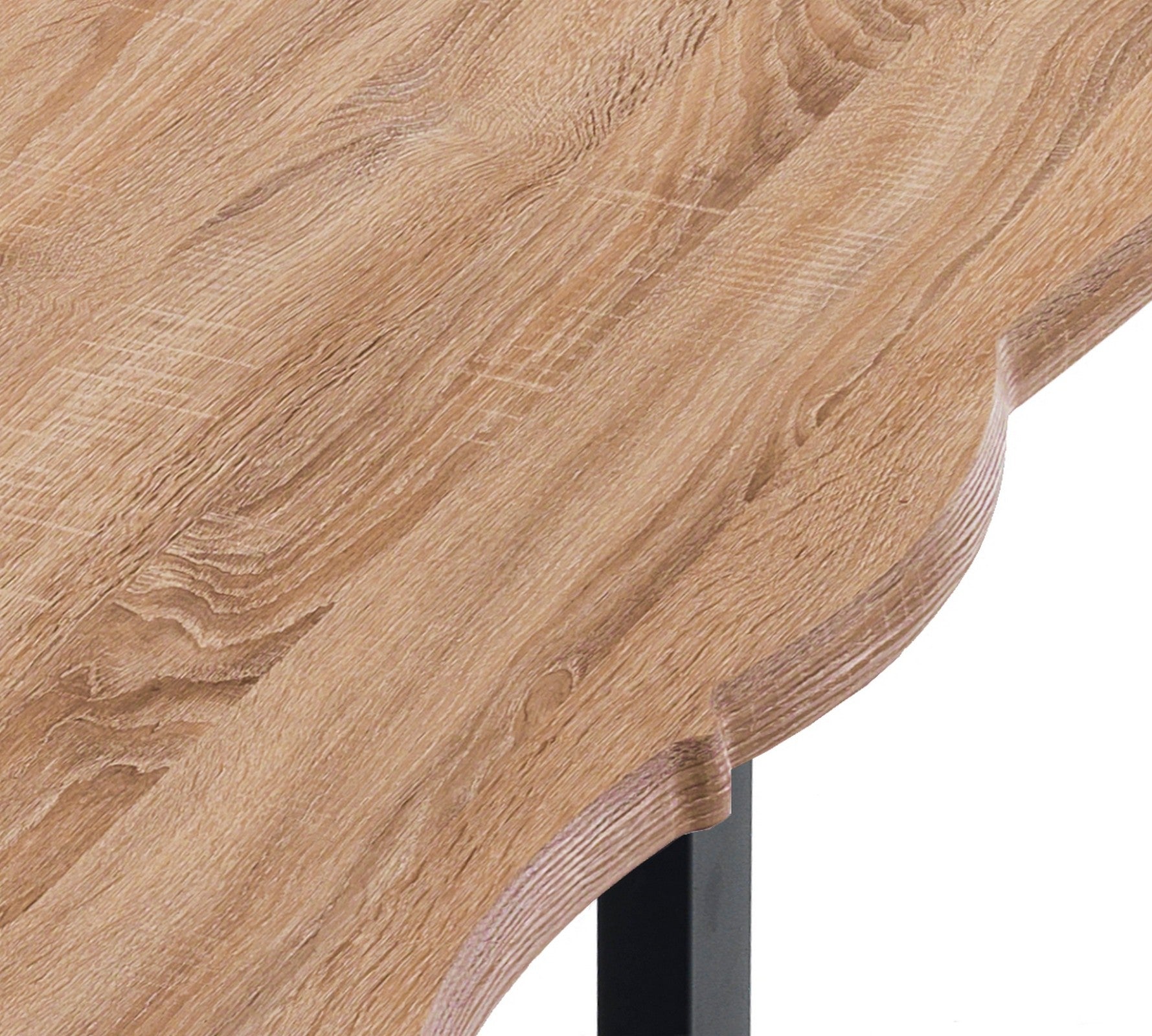 Tavolo/scrivania BRED in legno rovere e struttura nera