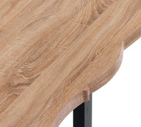 Tavolo/scrivania BRED in legno rovere e struttura nera