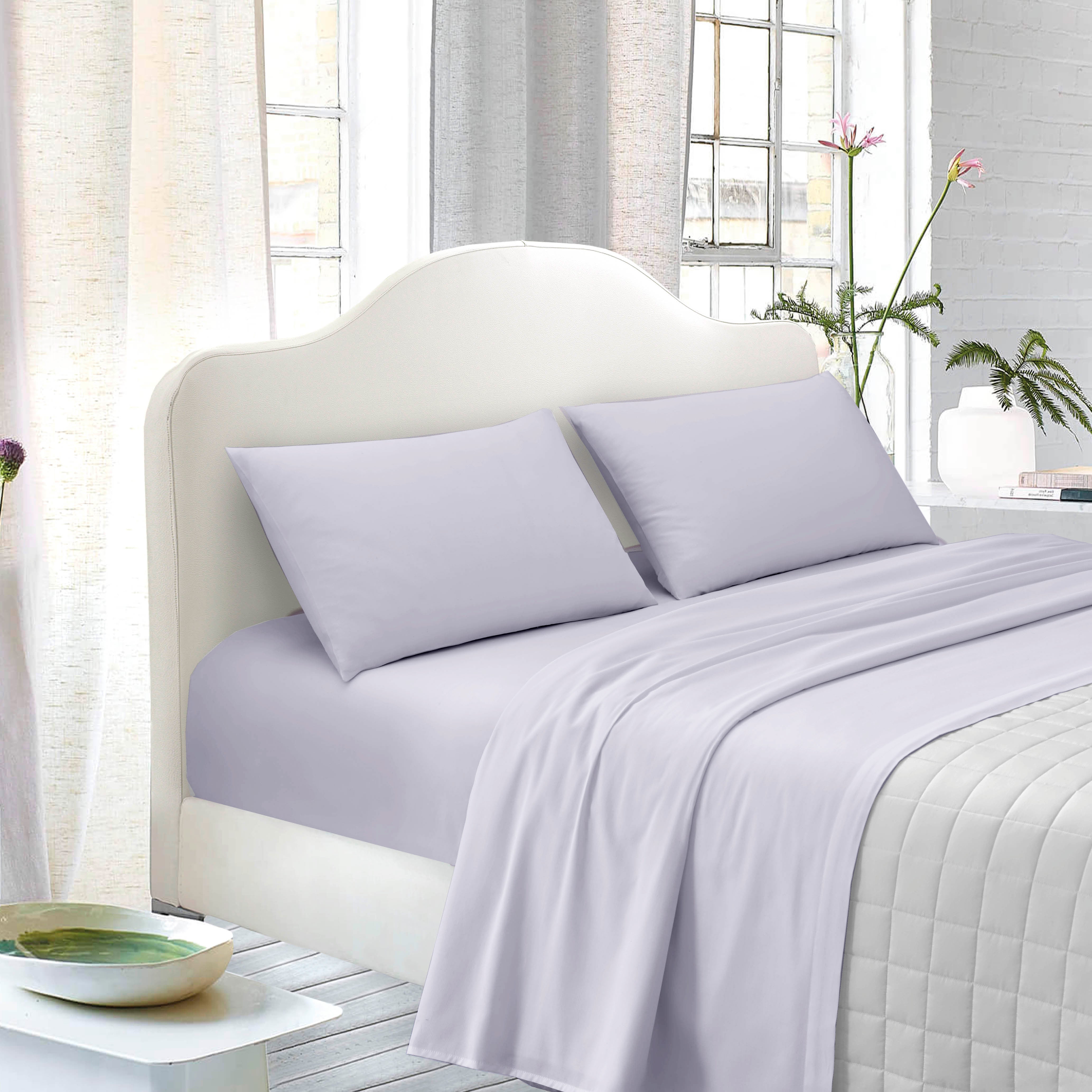 TESS-HOME COLLECTION Completo letto 2 piazza tinta unita  naturale