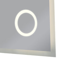 Specchio LED da Parete Scafa Multifunzionale Cornice Bianca 60 x 80 cm pro.tec