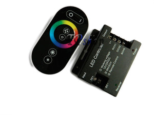 LED CONTROLLER TOUCH RG TELECOMANDO RF 12-24V 18A PER STRISCIA A LED RGB