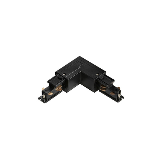 LED-RAIL-L-DX-DA-NER CONNESSIONE AD L DESTRA PER BINARIO TRIFASE RAIL NERO DALI 11,2X411,2CM