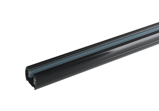 LED-TRACK-2M NERO BINARIO TRIFASE NERO INCLUSO TAPPI 4,3X3,5X200CM
