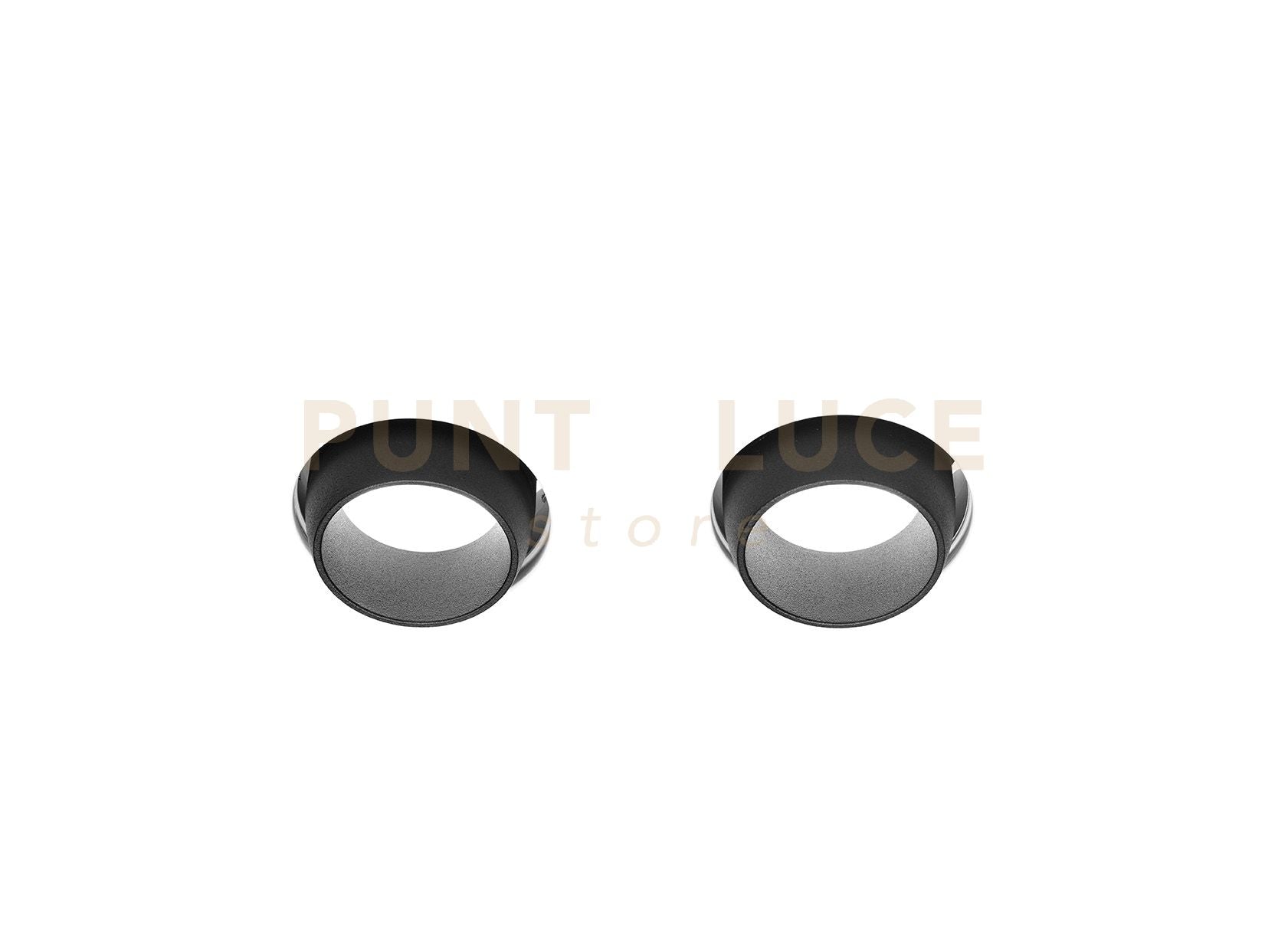 LELANTO faretto Incasso Orientabile 2 Luci Nero attacco GU10 l.20cm