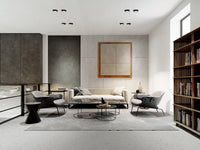 LELANTO faretto Incasso Orientabile 2 Luci Nero attacco GU10 l.20cm