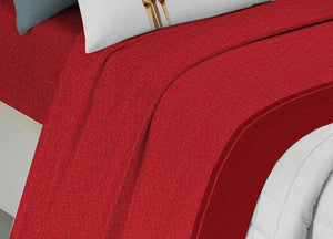 Completo Lenzuola Matrimoniale 100% Cotone Digitale Spin-Off Giraffa