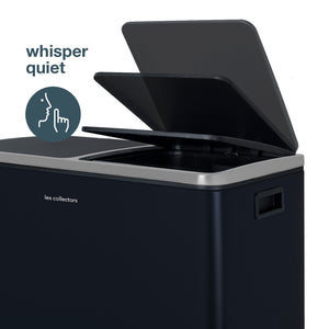 Pattumiera per differenziata 2x30L blu