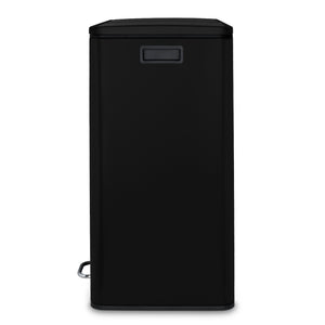 Pattumiera per differenziata 2x30L nera