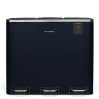 Pattumiera per differenziata 3x18L blu