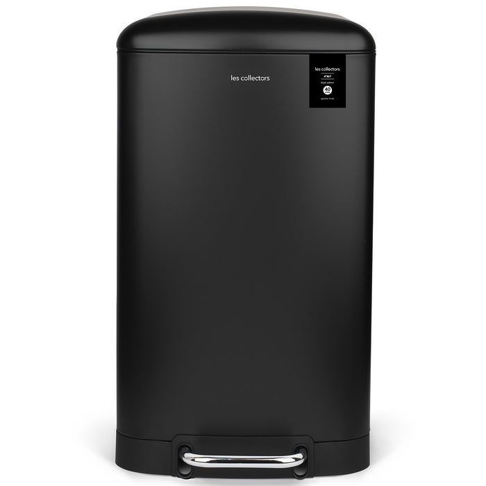Pattumiera a pedale 40L - nero