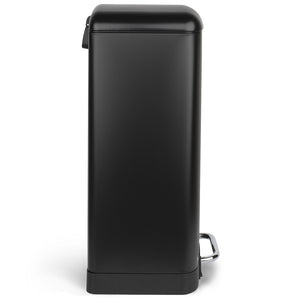 Pattumiera a pedale 40L - nero