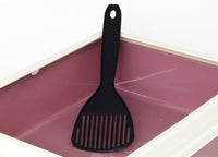 Lettiera Toilette Per Gatti Rettangolare 44x34x11cm Con Paletta Mod 700092 Rosa