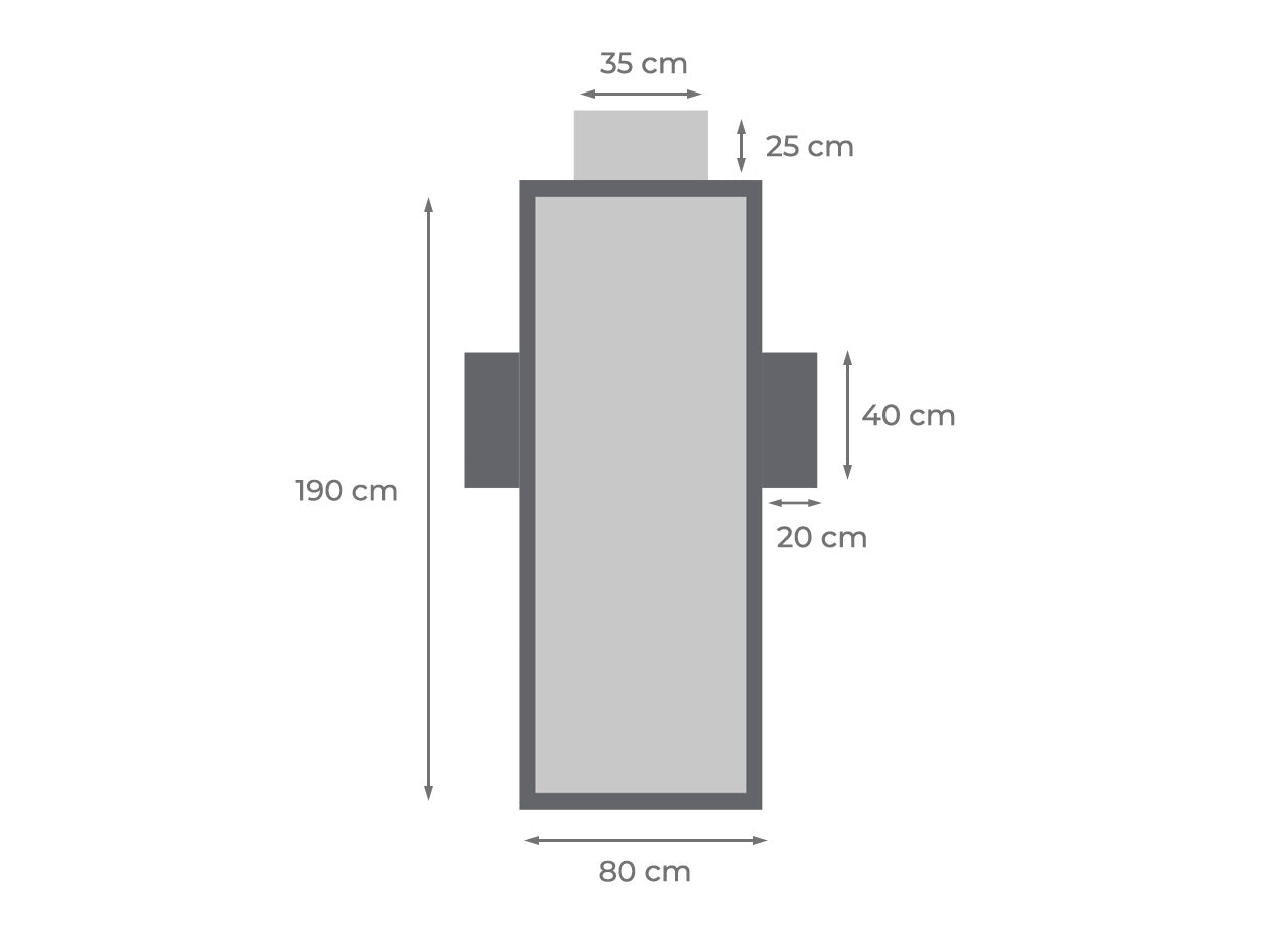 Telo Mare Lettino In Microfibra Spiaggia Piscina Mod Tinta Unita Comodo - 75x185 - Grigio Ch-Grigio Sc