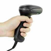LETTORE CODICE A BARRE BARCODE SCANNER CON CAVO USB PISTOLA LASER Q-A202