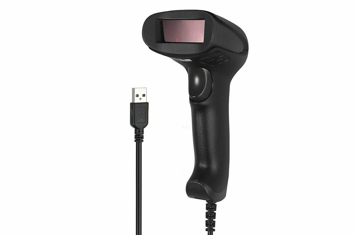 LETTORE CODICE A BARRE BARCODE SCANNER CON CAVO USB PISTOLA LASER Q-A202
