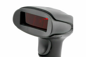 LETTORE DI CODICE A BARRE BARCODE SCANNER SENZA FILI WIRELESS LASER Q-A203