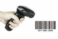 LETTORE DI CODICE A BARRE BARCODE SCANNER SENZA FILI WIRELESS LASER Q-A203