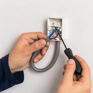 Cavo elettrico fg16or 2x6 mm² grigio 0,6/1 kv matassa 25 metri