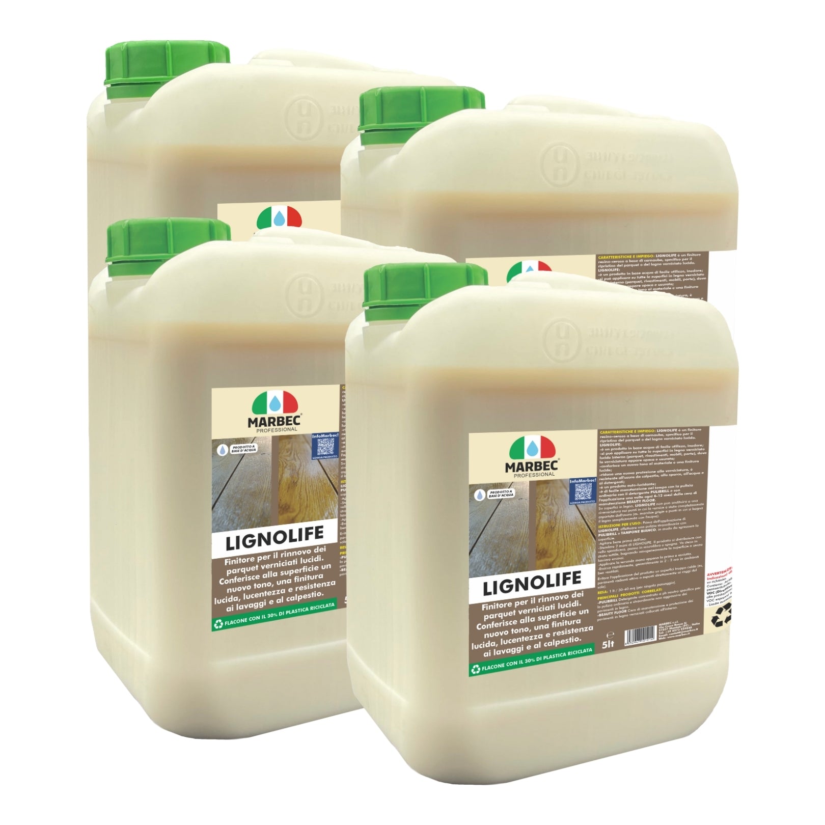 Prodotto per parquet rovinato LIGNOLIFE   5LTx4Pz