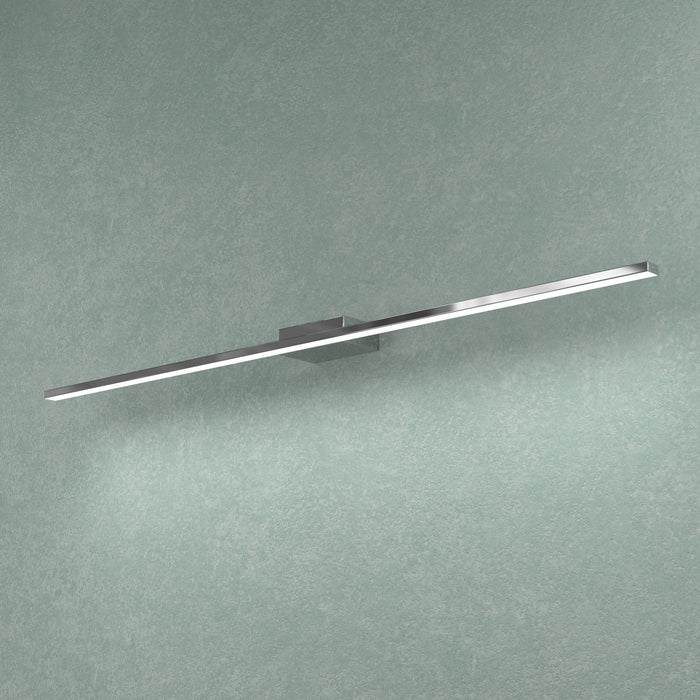 LINE APPLIQUE GRANDE LUCE NATURALE CROMO 1154-AG N-CR