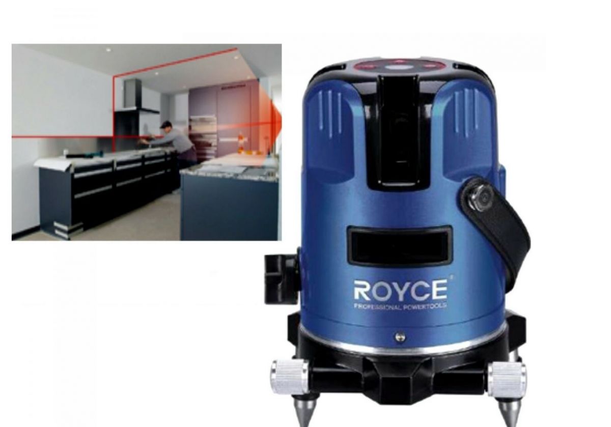 Livella Laser Tracciatore Autolivellante 360º Rotazione Bolla Digitale Magnetica RV5