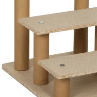 Scala per cani a 3 gradini scala per gatti scala antid..escaliers dla ..45 x 35 x 35 cm grigio chiaro