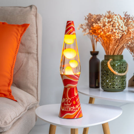 Lampada lava a proiettile go with the flow