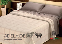 Coperta Invernale Modello Adelaide In Lana Merino - 1 Piazza e Mezza - Adelaide