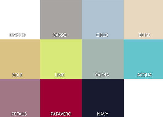 Lenzuolo Sopra Cordonetto In 100% Cotone In Tinta Unita Modello L.T - 1 Piazza e Mezza - Lime